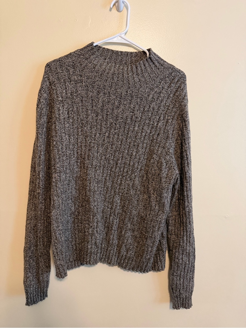 Pendleton Grey Heathered Wool Blend Sweater